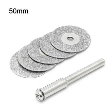 

RANMEI 6pcs Mini Diamond Cutting Disc Circular Saw Blade Set for Rotary Grinding Wheel