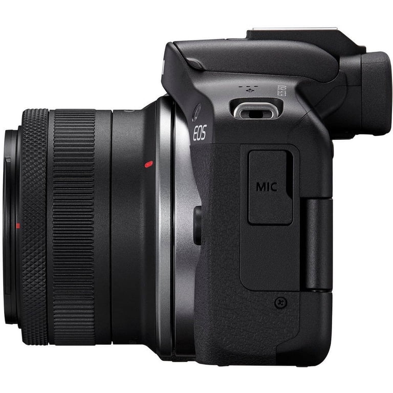 Canon EOS R50 4K Mirrorless Camera Bundle with RF-S 18-45mm Lens