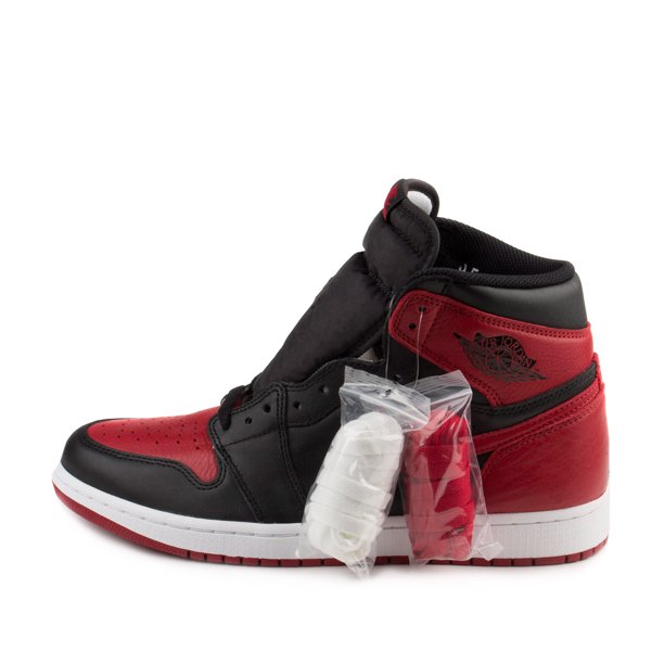 Nike Mens Air Jordan 1 Retro High OG 2016 Banned Blk/Vrsty Red