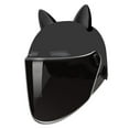 thumbnail image 4 of Cascos de motocicleta Casco de motocicleta Ligero y transpirable Cómodo Bicicleta Negro, 4 of 9