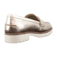 thumbnail image 5 of Vionic Cleo Loafer Women's Loafers & Slip-Ons Bronze Metallic Leather Size 7 M, 5 of 8