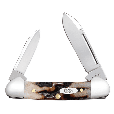 Case XX Knives Butterbean Red Stag 9574 Stainless Pocket Knife