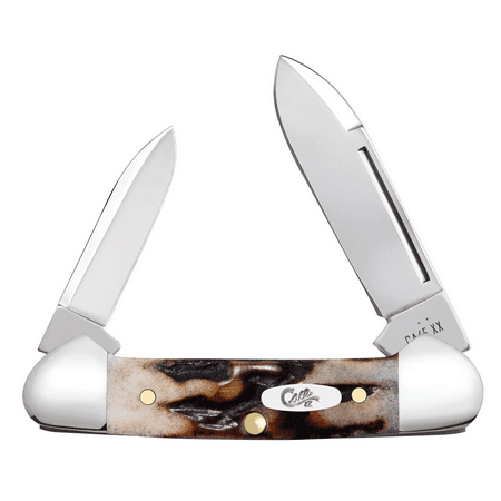 Case XX Knives Butterbean Red Stag 9574 Stainless Pocket Knife