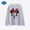 thumbnail image 2 of Sudadera con capucha Kawaii para mujer, sudadera con capucha Harajuku, sudadera con estampado de Disney Minnie y Mickey Mouse, ropa con capucha para mujer, 2 of 5