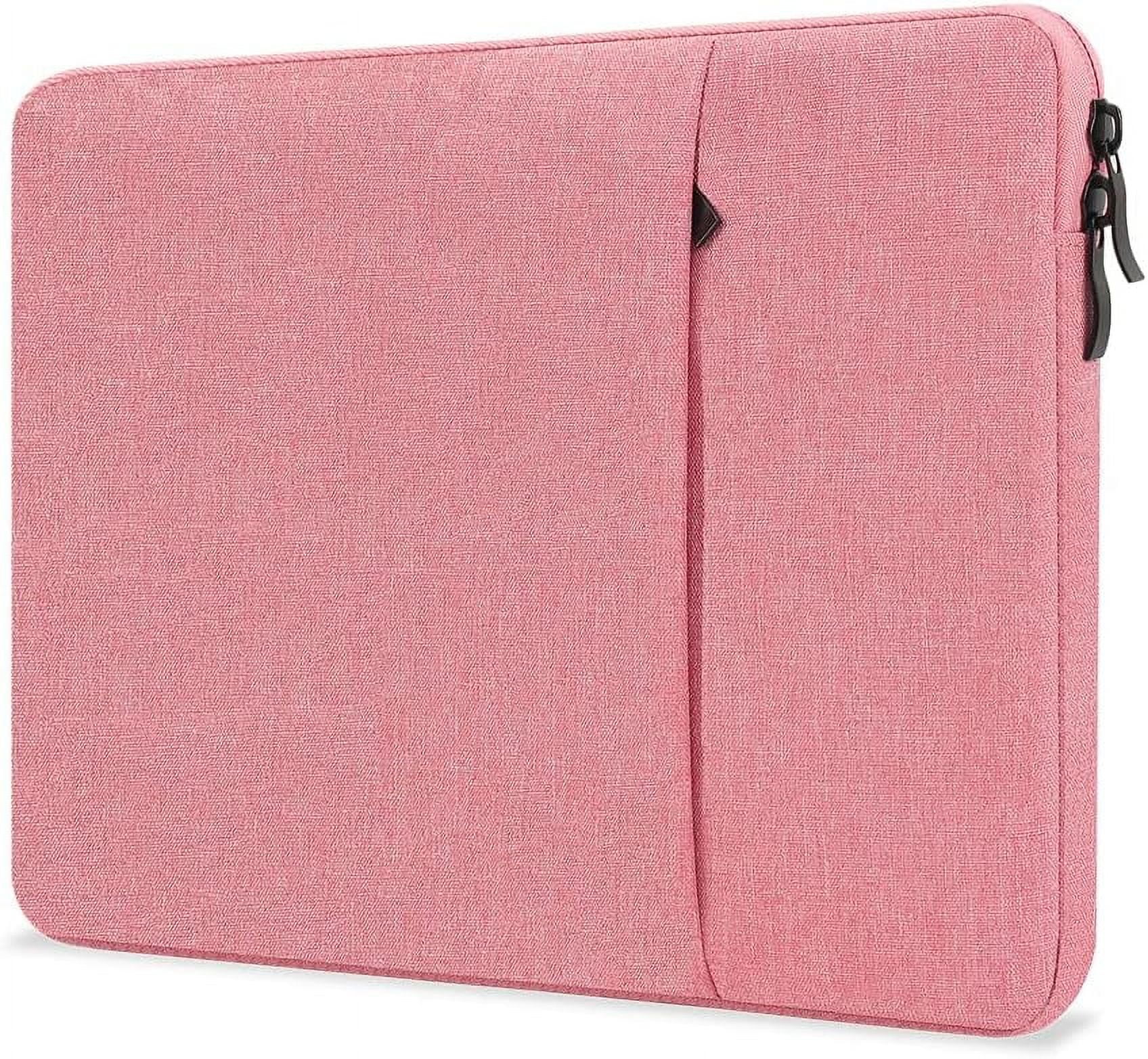 17 inch Laptop Sleeve Case for HP 17.3 Laptop, HP Pavilion 17, HP Envy 17, ASUS Vivobook 17, Acer Chromebook 17, Dell Inspiron 17, Lenovo IdeaPad 17, Water-Resistant 17.3 Computer Carrying Bag, Pink