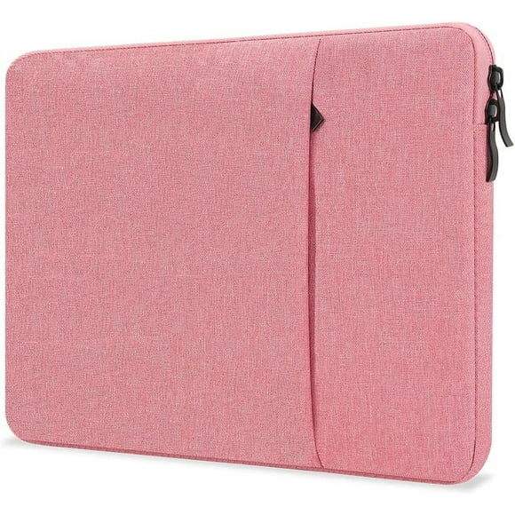 17 inch Laptop Sleeve Case for HP 17.3 Laptop, HP Pavilion 17, HP Envy 17, ASUS Vivobook 17, Acer Chromebook 17, Dell Inspiron 17, Lenovo IdeaPad 17, Water-Resistant 17.3 Computer Carrying Bag, Pink