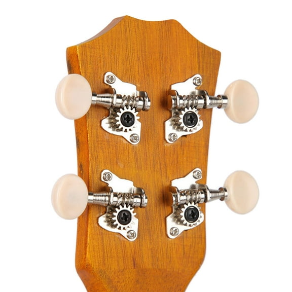 SIEYIO Ukulele Tuning Peg 2L2R Tuners Classical Style Ukulele Opened Machine Heads Knobs Open Gear Tuners with Mounting Screws