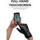 thumbnail image 5 of Guantes de invierno para hombre de piel sintética, cálidos, de lana, resistentes al viento y al frío, antideslizantes, pantalla táctil, para conducir al aire libre, acampar (negro), 5 of 5