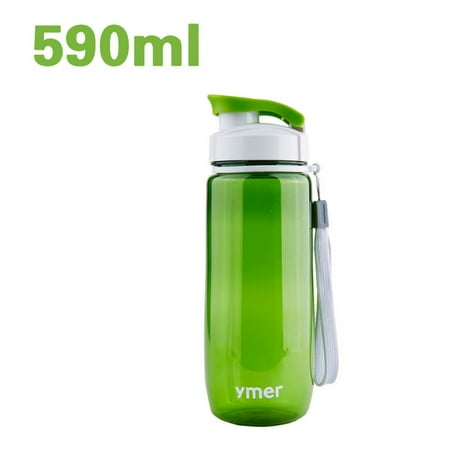 - 560ml or 590ml Plastic Water Bottle Simple Design Leak-proof Portable Sports Travel Space Copa New