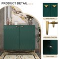 thumbnail image 4 of Boyel Living Sideboard Buffet Cabinet with Doors & Shelves, Modern Accent Cabinet Kitchen Storage Cabinet, Green Storage Credenza for Entryway Living Room, 4 of 8