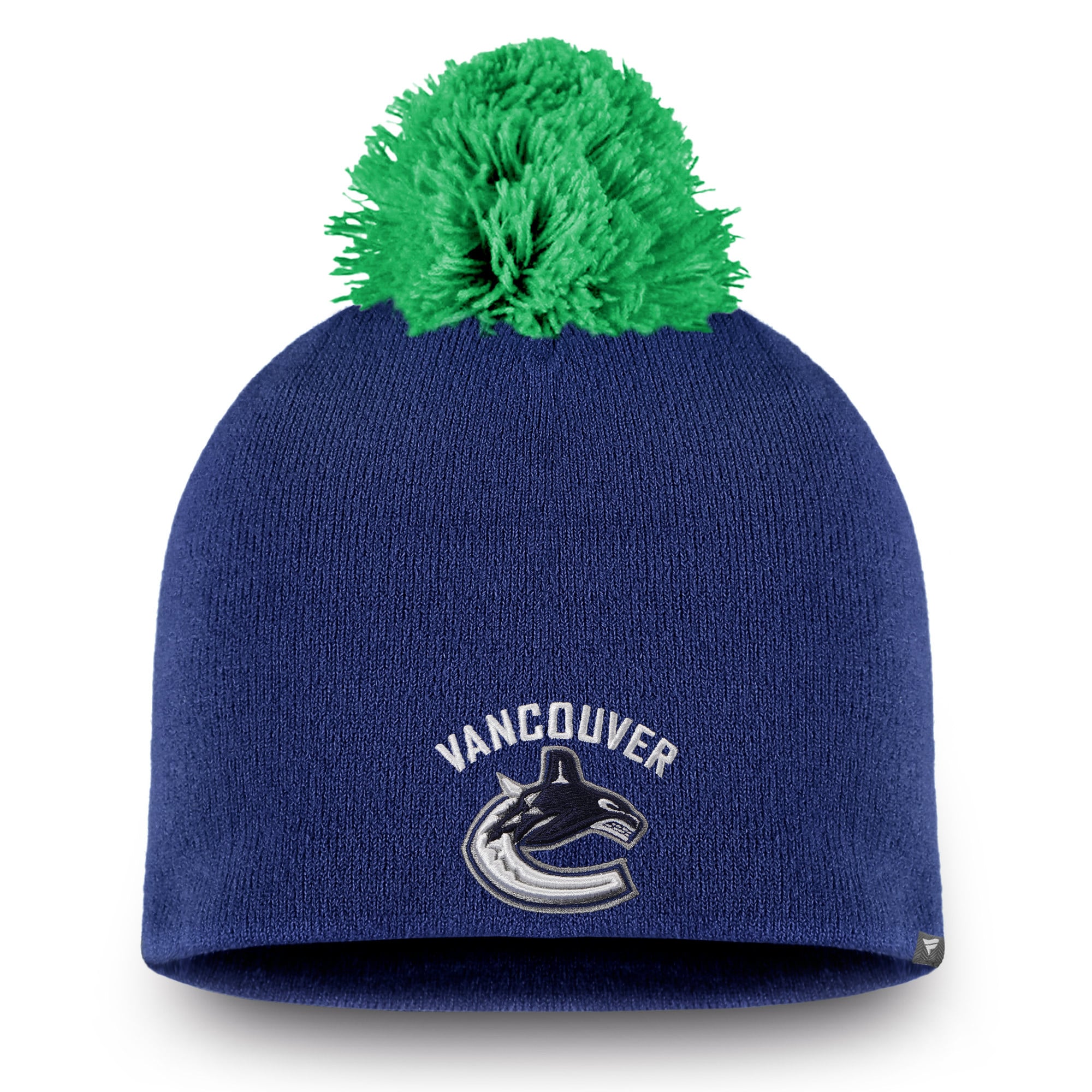 Paramount Pom Knit Beanie - Blue 
