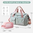 thumbnail image 3 of Bolsa y neceser BEULPTN 05 #Green Bolsa de gimnasio impermeable, 3 of 7