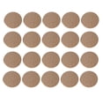 thumbnail image 4 of GUOOL 20 Pcs Tranches de Bois Non Finies Disque Rond Cercle Pièces Découpes Éclats 3 cm, 4 of 9