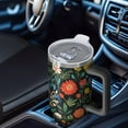 thumbnail image 6 of OBREWU Pioneer Flower Tumbler with Handle and Lid,Pioneer Flower 40oz Double Wall Vacuum Insulated Tumbler,Cups Gift for Women and Men, 6 of 7