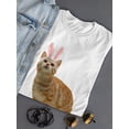 thumbnail image 3 of Bunny Cat T-Shirt Women -SPIdeals Designs, Female 5X-Large, 3 of 4