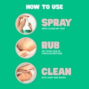 Freeman Flirty feet Coconut & Aloe Softening Peeling Foot Spray, 4 fl.oz./ 118 ml Bottle