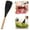 B/Black, variant on Multi Function Cooking Spoon Multi-Function Spatula Spoon Silicone Cooking Utensils Kitchen Gadgets 2025 New 2-in-1 Multifunctional Cooking Spoon With Wooden Handle For Mixing Stirring Serving