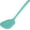 Aqua Sky, variant on 600°F Heat Resistant Silicone Turner: U-Taste 13.6in Solid Kitchen Spatula Flipper, BPA Free Flexible & Thin Rubber Seamless Cooking Utensil for Flipping Egg, Pancake in Nonstick Cookware (Black)
