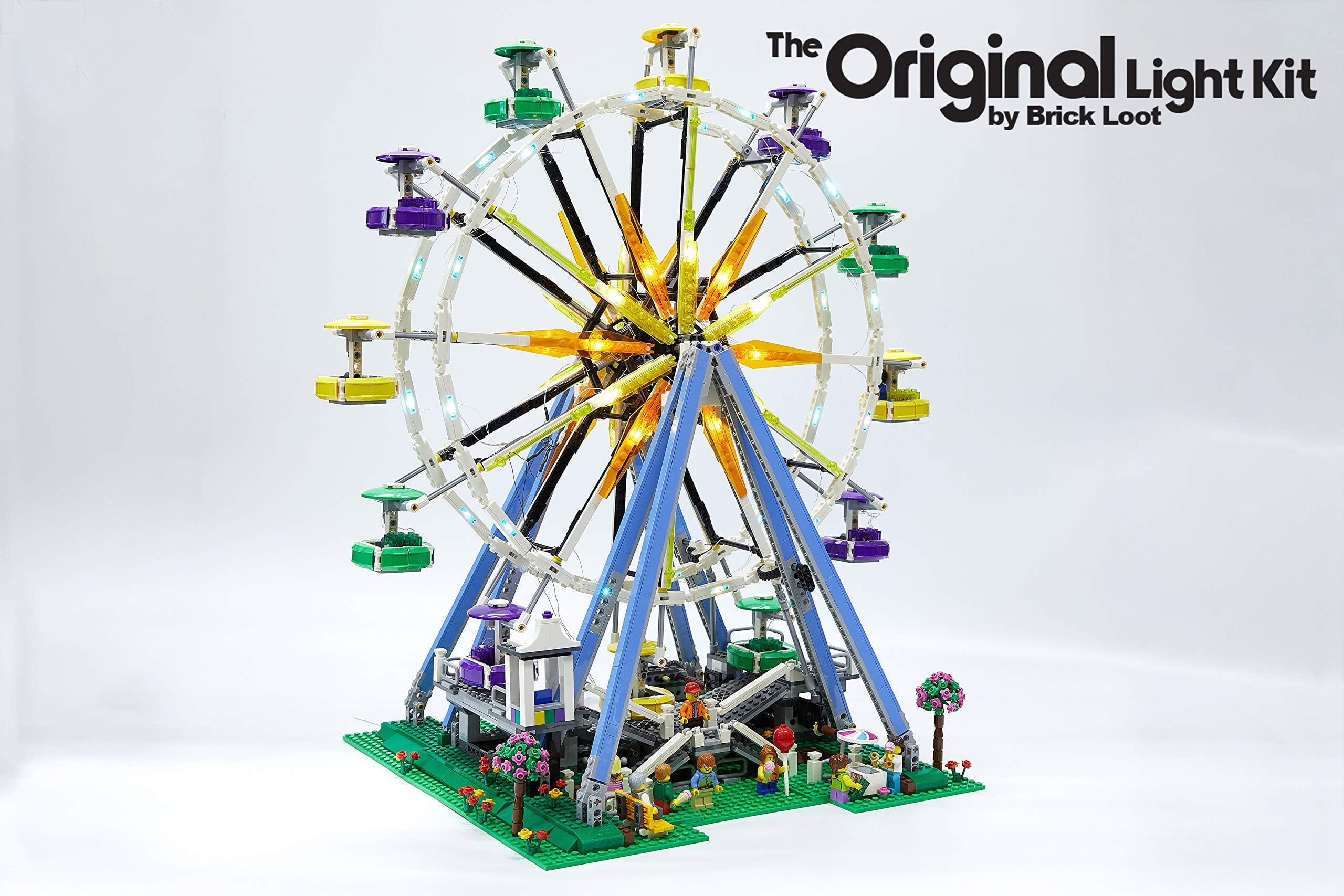 Lighting for Your Lego Ferris Wheel Lighting Set 10247 (LEGO set included) - Walmart.com