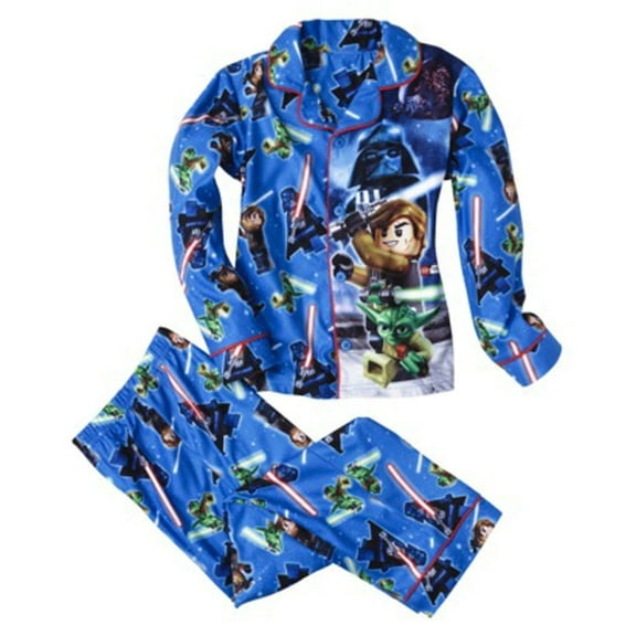 Star Wars Lego Boys 2pc Coat Pajamas 4
