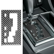 1 Pcs For Chrysler 300 2005-07 Carbon Fiber Interior Gear Shift Panel Cover Trim