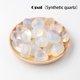 thumbnail image 3 of Piedra preciosa pulida de cuarzo y amatista de cristal natural, piedra rodante, espécimen de Reiki para decorar acuarios, 3 of 5