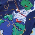 thumbnail image 5 of ATOGUTA Swimsuit Boys 3-Pieces Long Sleeve Bathing Suit Rashguard Summer Beach Swimwear Sets Size 3T-11, Dark Blue, 5 of 6