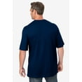 thumbnail image 2 of KingSize Men's Big & Tall Shrink-Less Lightweight Pocket Crewneck T-Shirt, 2 of 6