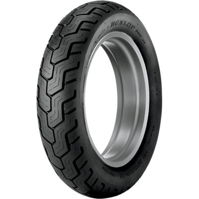 110/90-19 62H Dunlop D404 Front Motorcycle Tire Black Wall for Suzuki Intruder 1400 VS1400GL 1991-2004 