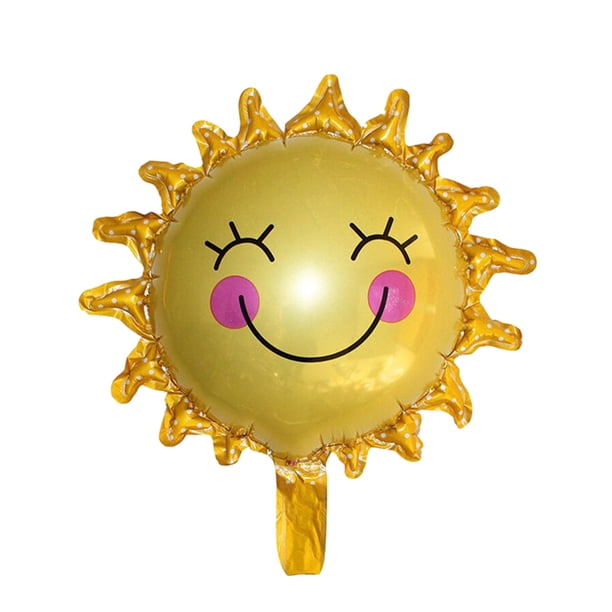 Naiovety 1 Uds. Conjunto de globos de papel de aluminio arcoíris de 31 pulgadas, globos de papel de aluminio para fiesta, globos Mylar para Kits de decoración para fiestas Amarillo 18 pulgadas