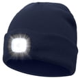 thumbnail image 1 of [Video] Gorro Punto Con LED para Exteriores Gorro Con para Pesca Nocturna Gorro Lana Lámpara para Gorro (azul Marino), 1 of 9