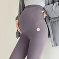 thumbnail image 5 of YHAJDS Maternity Pants Pregnancy Yoga Pants Solid Color Narrow Waist Long Leggings For Spring Summer, 5 of 5