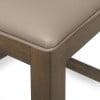thumbnail image 4 of Noble House Woodbine Wood Upholstered Counter Stools, Set of 2, Antique Brown, 4 of 8