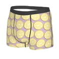 thumbnail image 2 of Naloa Yellow Lemon Slices Print Mens Underwear - Boxers for Men, Classic Briefs for Men, 2 of 9