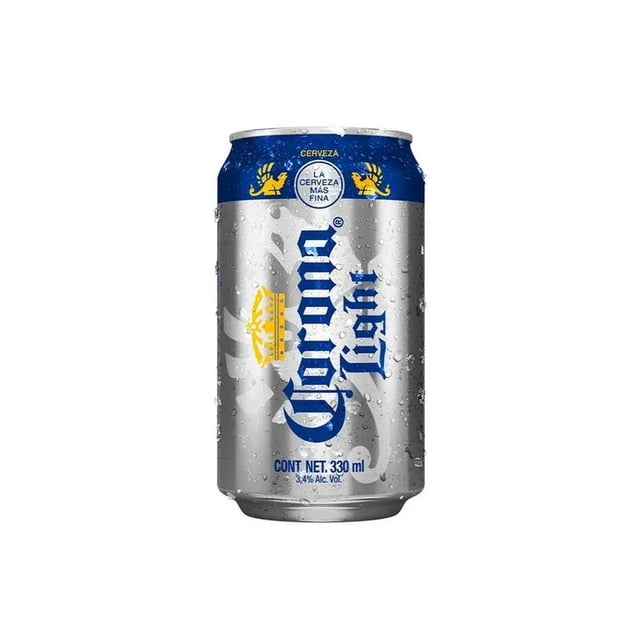 Cerveza Corona Light Lata 330 ML Pack de 12