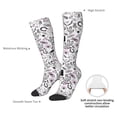 thumbnail image 4 of Fotbe Cowboy Calcetas Divertidas Estampadas para Hombre y Mujer, Calcetas de Algodón hasta la Rodilla para Caminar, Correr, Enfermería y Embarazo, 4 of 6