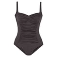 thumbnail image 7 of Ailaofu Women's One Piece Swimsuit Tummy Control V Neck Bathing Suits, 7 of 7