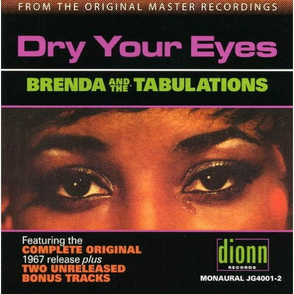 Brenda & the Tabulations - Dry Your Eyes - Music & Performance - CD