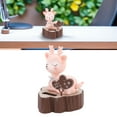 thumbnail image 1 of Cute Deer Shape Solar Shaking Head Animal Ornament, Energy Saving Light Sensor Automatic Movement Ornament for Car Home and Desk, 1 of 7