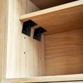 thumbnail image 4 of 1 Set Corner Brackets and Screws for Raised Bed Table Leg Bed Frame Cabinet, 4 of 8