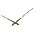 thumbnail image 1 of Clock Hands Components Accessories Direct Replaces Professional Black Walnut Durable Wall Clock Pointer for Household Mechanism Clock No Counterweight, 1 of 8