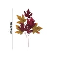 thumbnail image 3 of Lilixerw Artificial Maple Leaves Branches Faux Fall Fake Autumn Leaves,for Thanksgiving Table Centerpieces Decoration, 3 of 6