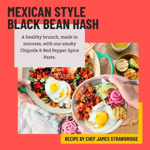 Bart Mexican Chipotle & Red pepper Paste 80g, British Import (Pack of 2)