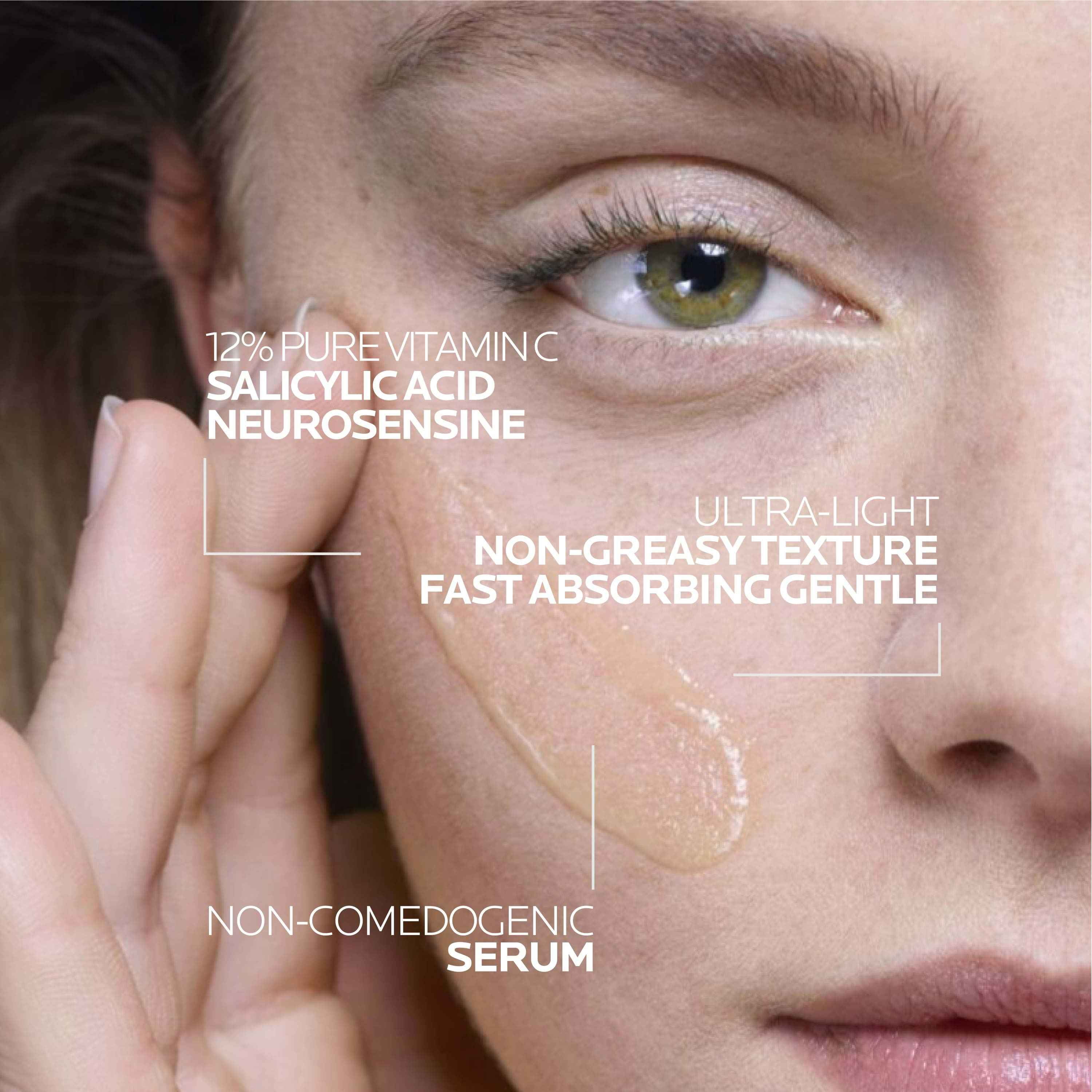 La Roche-Posay Vitamin C12 Serum For Face, 1.0 fl oz