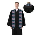 thumbnail image 4 of Fotbe Boat Lighthouse Storm Waves Printed Class of 2024 Graduation Stole, 4 of 7