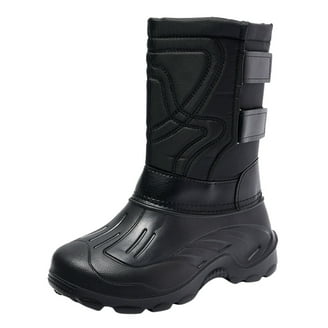 adviicd Winter Boots for Men Insulated Men's Winter Fashion Down Fabric  Splashproof Double Zipper Snow Boots Plus Cotton Thickened Warm Outdoor  Casual Cotton Boots Men Dress Boots (Gold,10.5) - Walmart.com