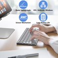 thumbnail image 2 of Teclado Bluetooth MMK para iPad 10, 9 y 8, iPad Air 5 y 4, 2 of 7