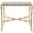 Black/ Gold, variant on SAFAVIEH Chandler Gold Cross Base Accent Table Gold / Glass