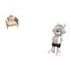 thumbnail image 5 of sofá de casa de muñecas,Muebles de casa de muñecas,modelo de sofá de casa de muñecas,decoración,Accesorios para casa de muñecas,sofá,miniaturas,juguetes,Figura de escritorio,Estante con, 5 of 8