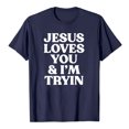 thumbnail image 3 of Women's Casual Printed Round Neck Short Sleeve T Shirt Top Loose Fit Athletic Tops for Women Womens Solid Color T Shirts Stretch Shirt Pack Shirt Oversized Tee Shirt Athletic Wear Women Snow Long, 3 of 3